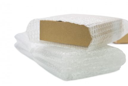 100 buc Punga folie cu bule, 400 x 400 mm, 3 straturi 90 gr/mp superprotectie